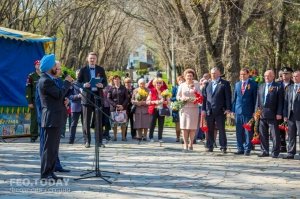 Митинг в День освобождения Феодосии от фашистских захватчиков #8282