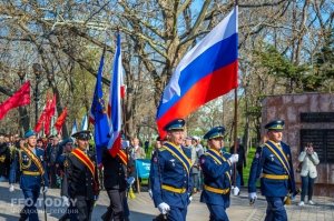 Митинг в День освобождения Феодосии от фашистских захватчиков #8236