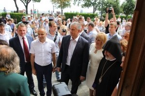 Фото визита Аксенова и потомков Айвазовского в Феодосию #939...