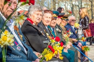 Митинг в День освобождения Феодосии от фашистских захватчиков #8227