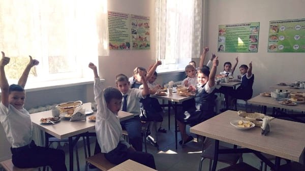 В Щебетовской школе открыли столовую