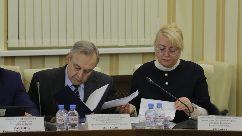 Правительство одобрило подготовленный Минфином Крыма план мероприятий по погашению кредиторской задолженности бюджета республики