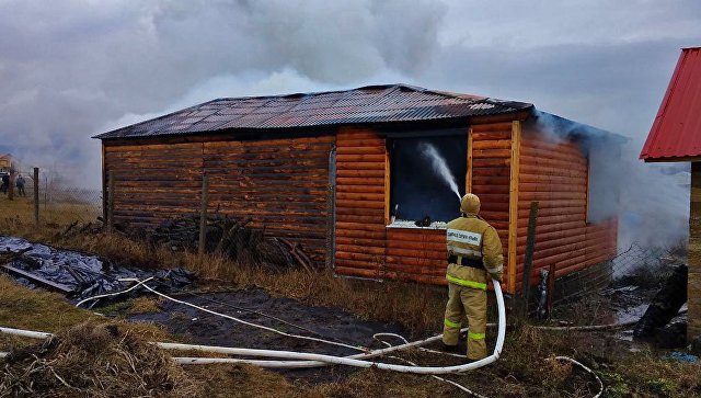 Во власти огня: в Крыму сгорели два жилых дома