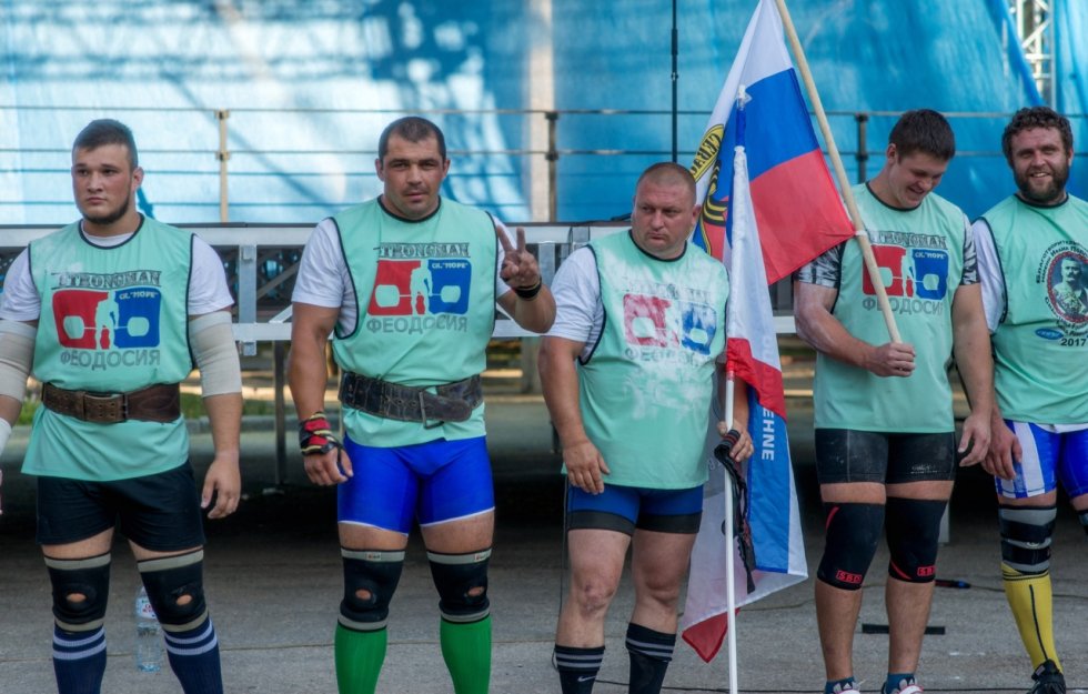 Сборные силачей Крыма и Европы встретятся в Феодосии на пятом Кубке Поддубного