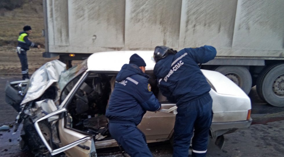 Два человека пострадали в ДТП на трассе Симферополь – Феодосия