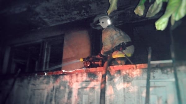 На пожаре в Бахчисарайском районе спасена женщина