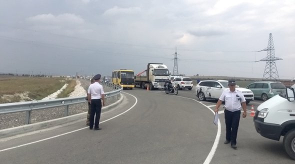 ДТП с участием рейсового автобуса в Белогорском районе произошло из-за водителя грузовика