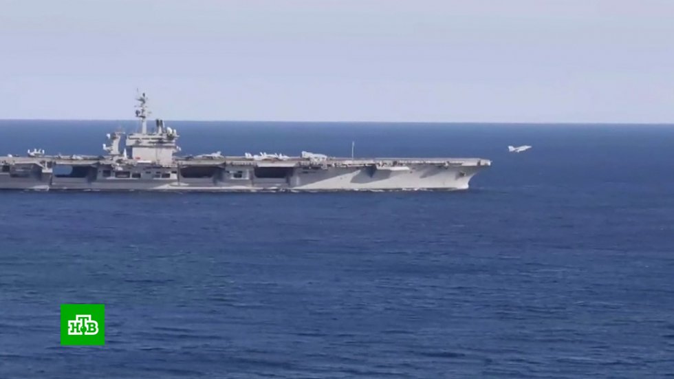 США пригрозили России авианосцами в Средиземном море