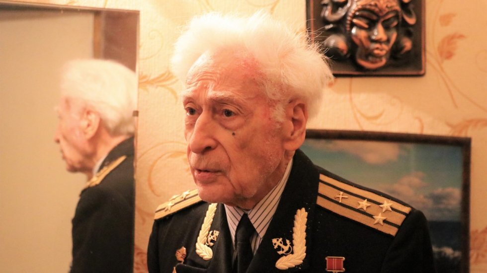 Ветеран Великой Отечественной войны Борис Наумович Хляп отмечает 96-летие