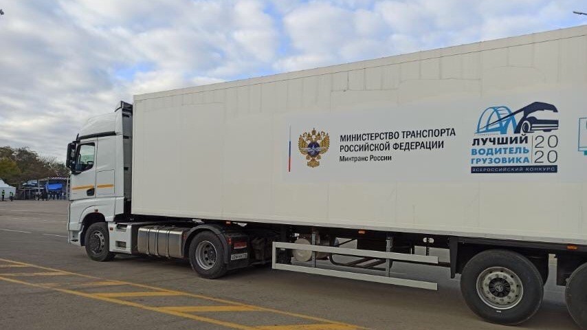 Сотрудники МЧС РК обеспечивают безопасность Всероссийского конкурса «Лучший водитель грузовика»
