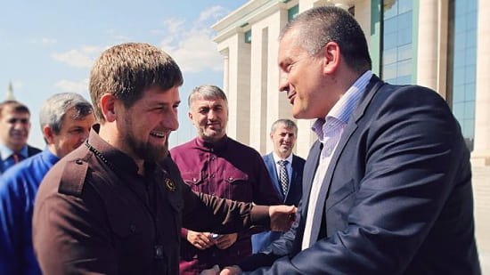 Аксёнов приехал в Чечню на юбилей Грозного и день рождения Кадырова