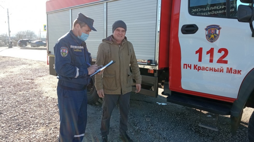 МЧС РК: Сотрудники ГКУ РК «Пожарная охрана Республики Крым» ведут активную профилактическую работу с населением