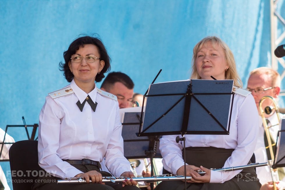 Фестиваль военных оркестров в Феодосии #12738