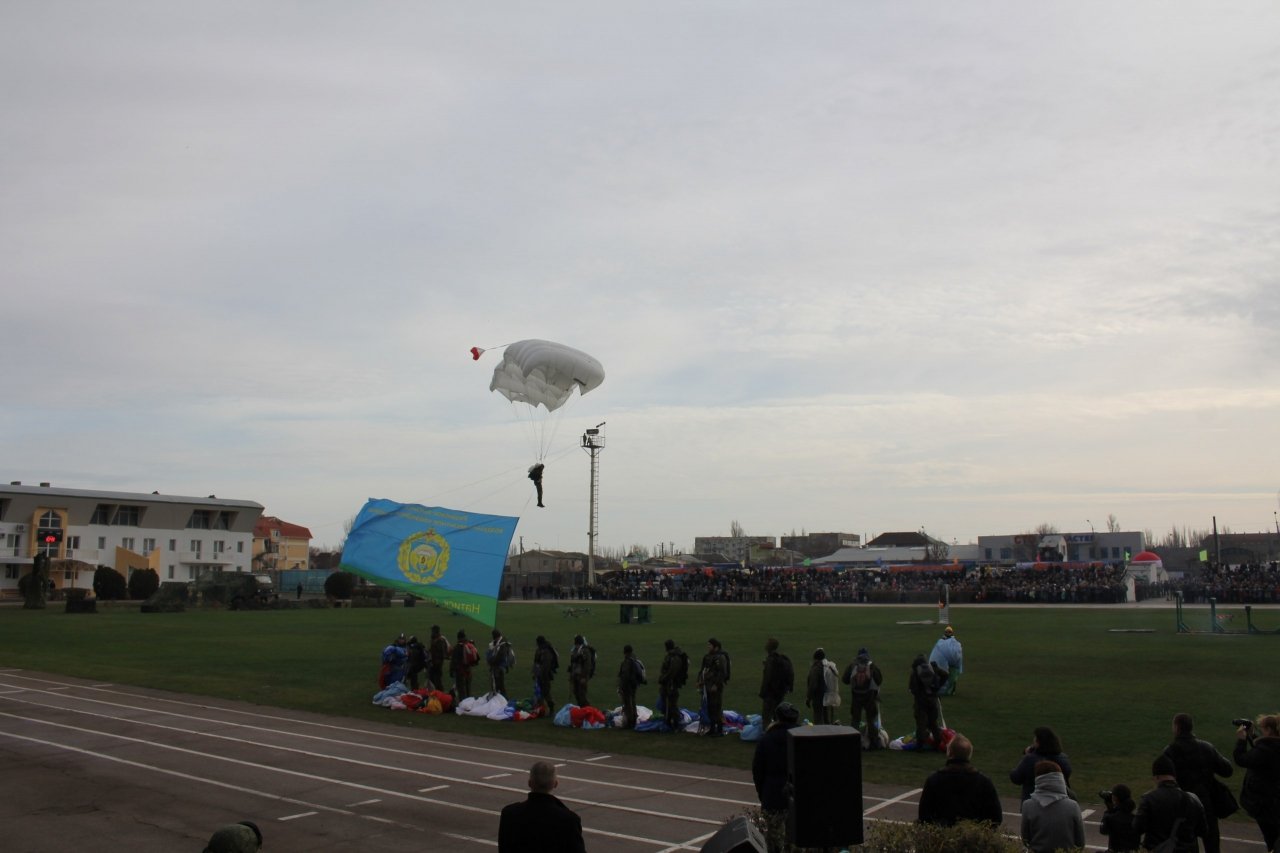 Фото торжественного открытия десантного батальона в Феодосии #5933