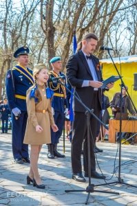 Митинг в День освобождения Феодосии от фашистских захватчиков #8276