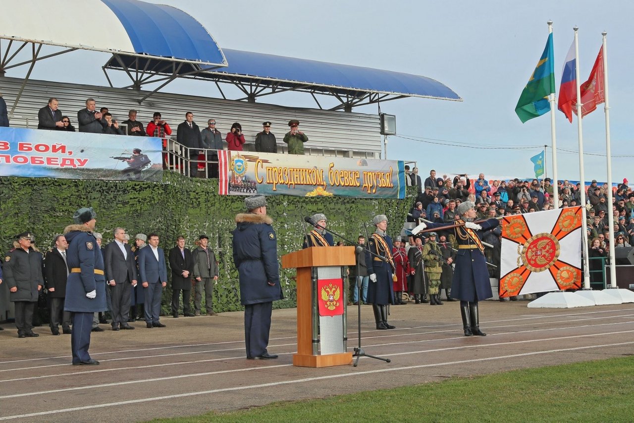Фото торжественного открытия десантного батальона в Феодосии #5872