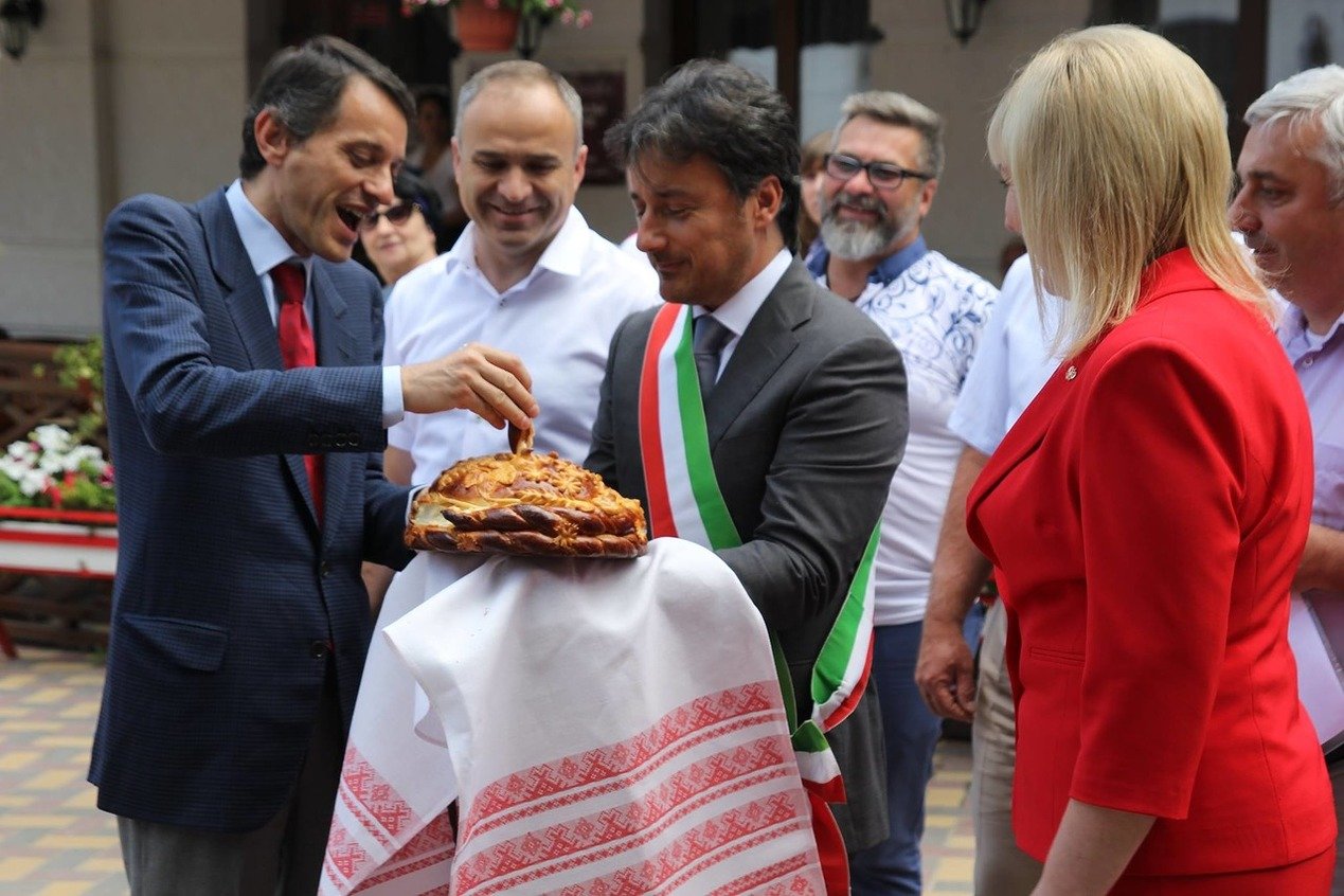 Фото итальянской делегации в Феодосии #183