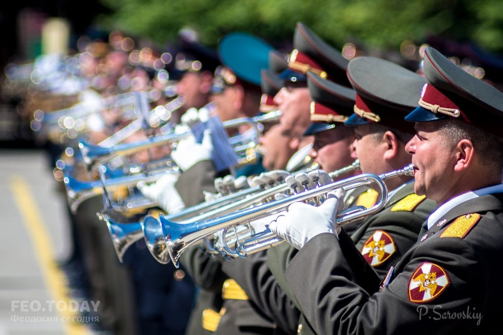 Фестиваль военных оркестров в Феодосии #12674