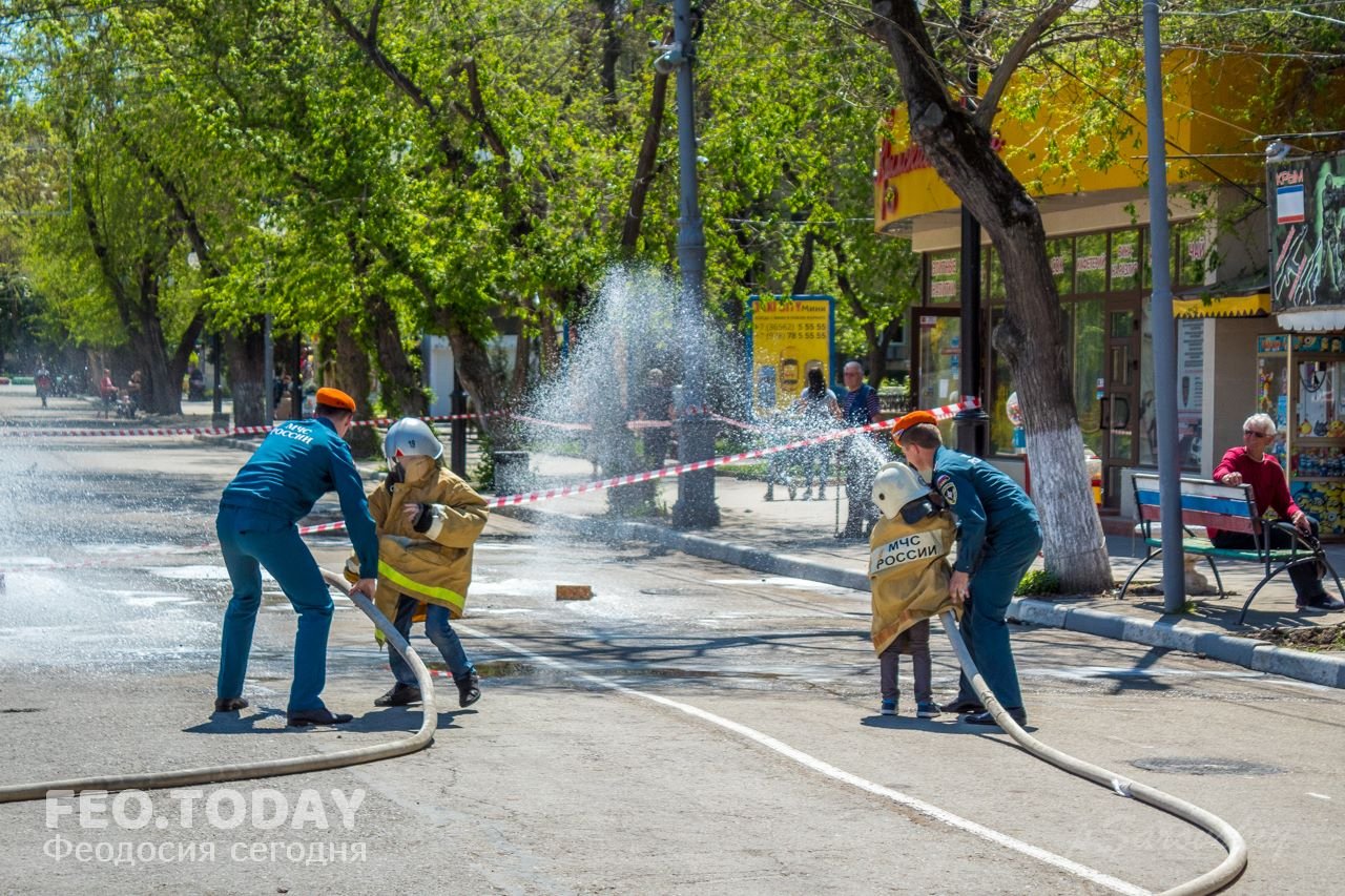 День пожарной охраны в Феодосии #8795