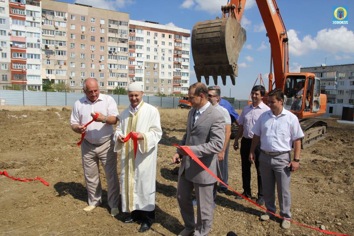 В Приморском заложили фундамент под строительство дома для депортированных граждан