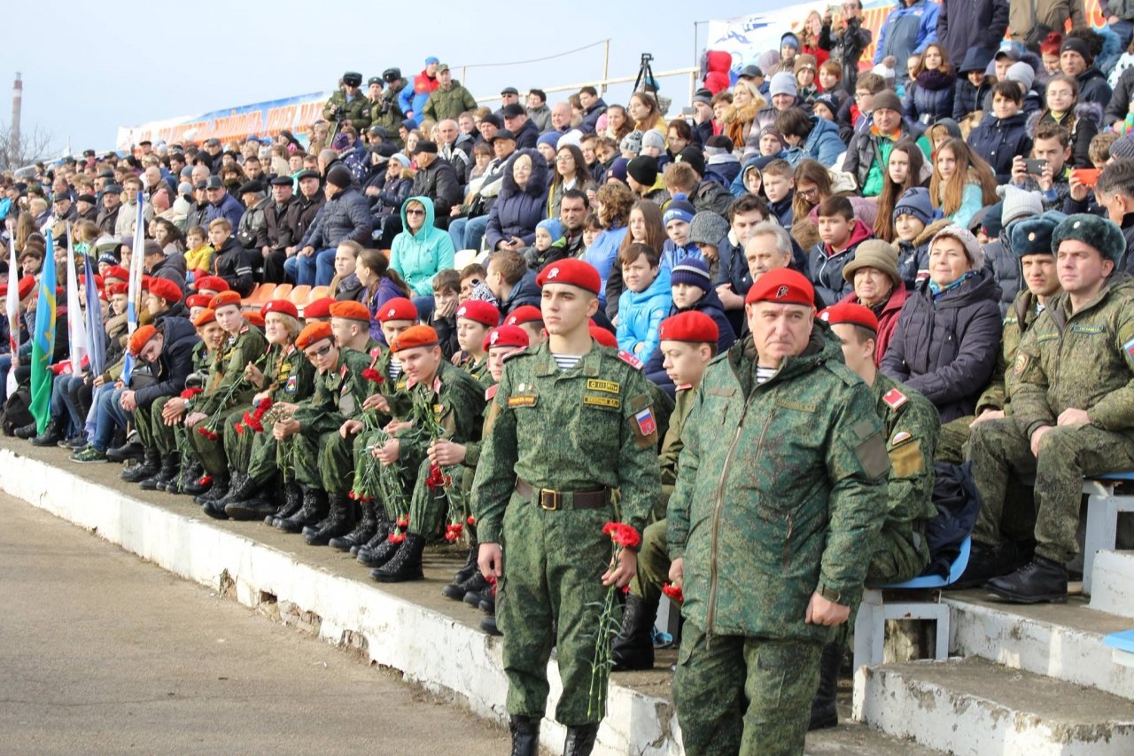 Фото торжественного открытия десантного батальона в Феодосии #5905