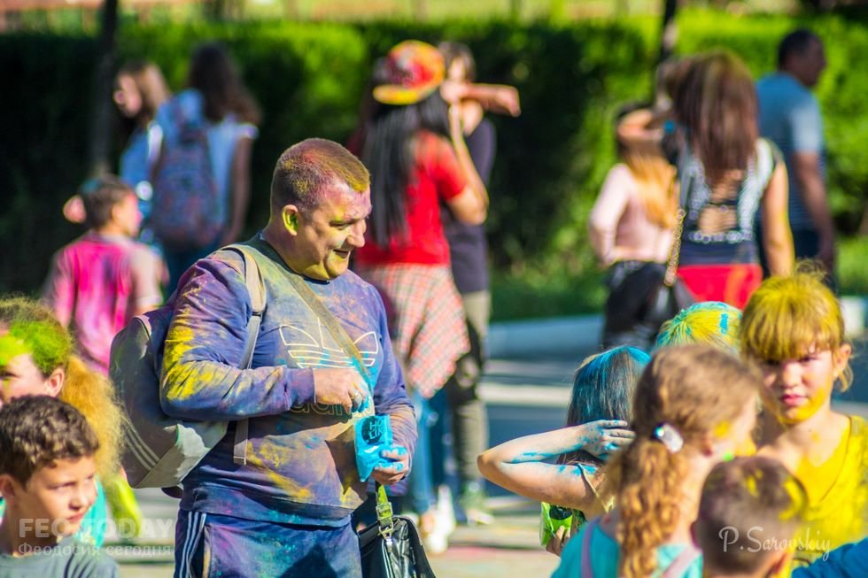 Фестиваль красок в Феодосии, май 2018 #11152