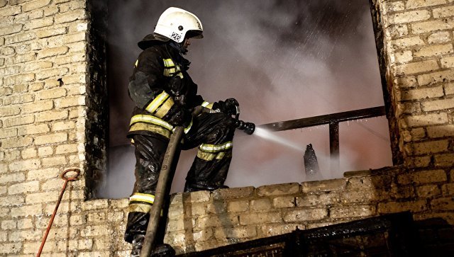 В Крыму частный дом загорелся из-за раскаленной печи