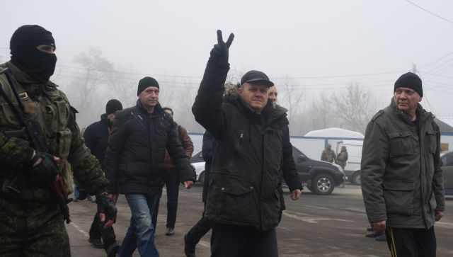 Экс-«беркутовцев» привезли в Донбасс для обмена пленными