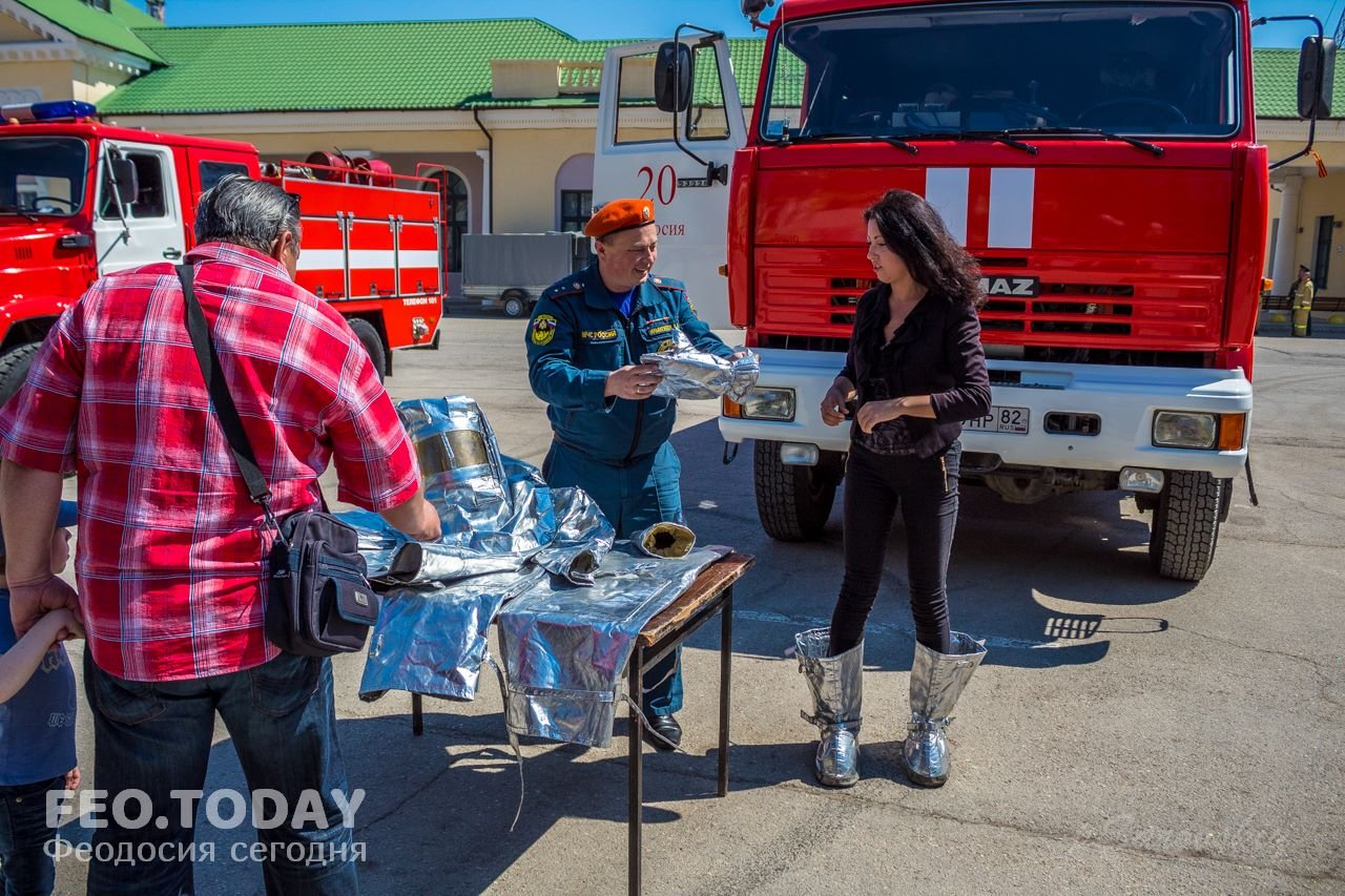 День пожарной охраны в Феодосии #8734