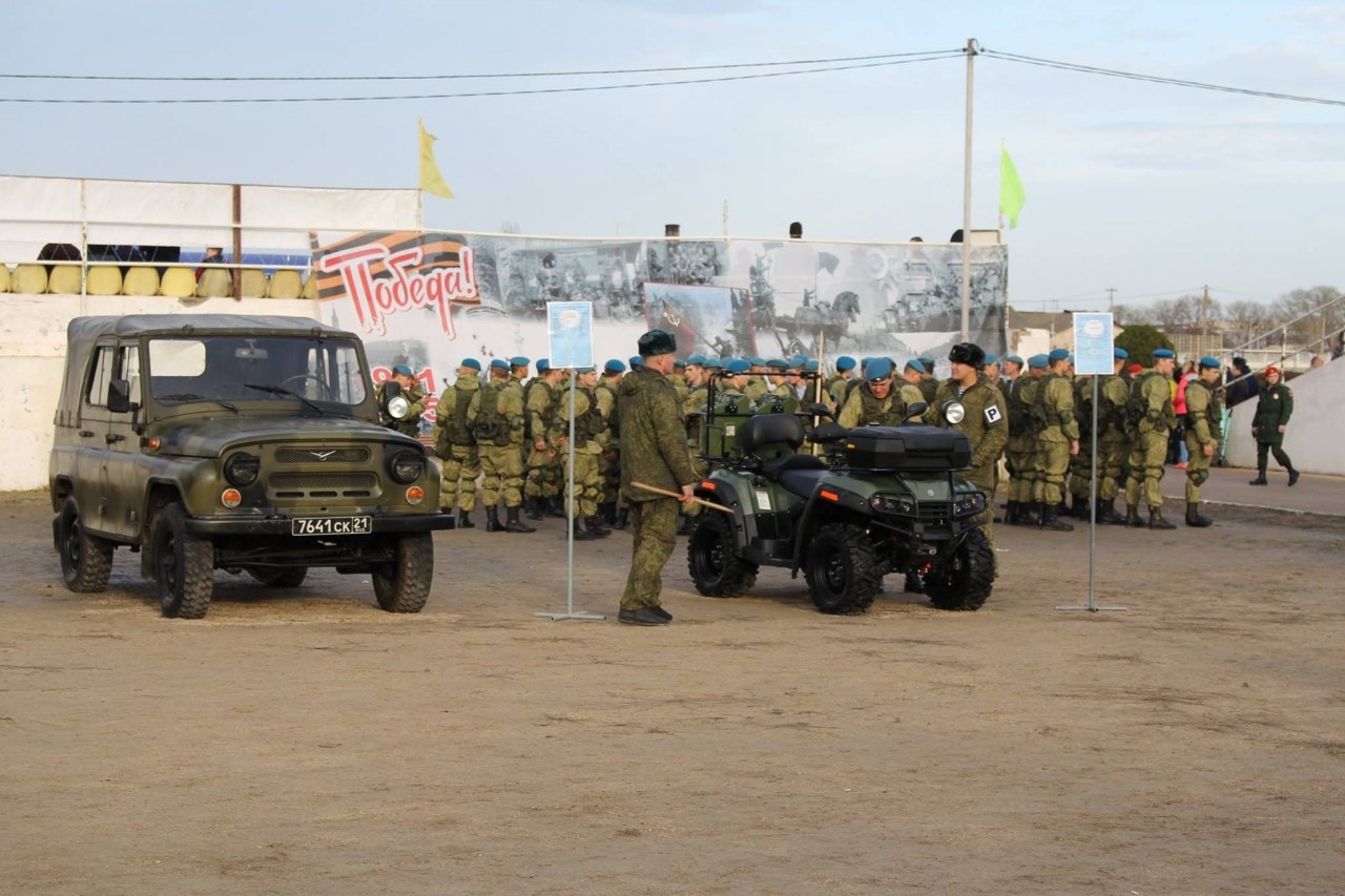 Фото торжественного открытия десантного батальона в Феодосии #5899