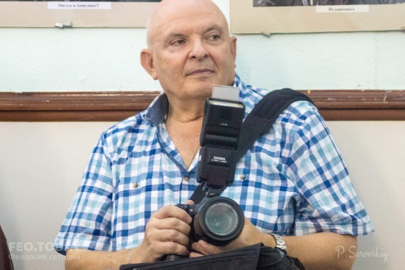 Андрей Устинович Руководитель фотоклуба «Чайка»