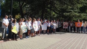 Фото митинга в Феодосии в память о жертвах терактов #3335