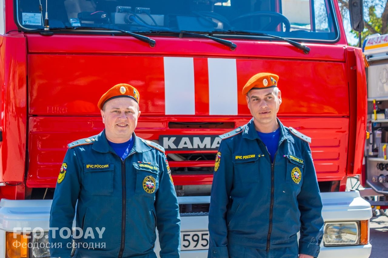 День пожарной охраны в Феодосии #8711