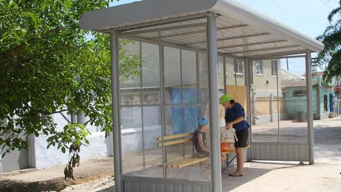 В Феодосийском округе установят новые остановочные павильоны