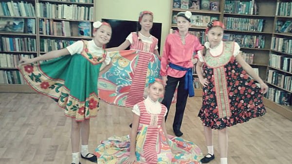 В детской библиотеке Феодосии прошел «Час русских потешек»
