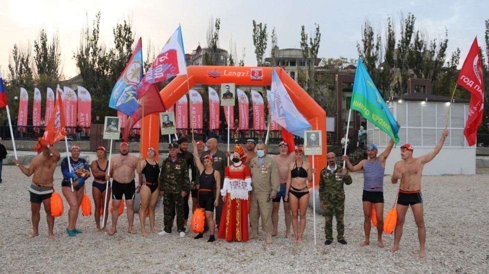 Феодосия встретила «Черноморскую эстафету Победы»