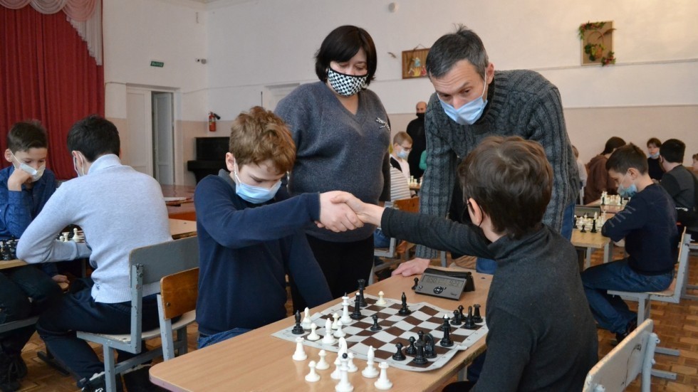 В Феодосии состоялся финал городского первенства по шахматам «Белая ладья»