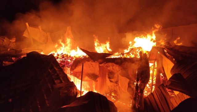 Два дома сгорели в Крыму за сутки – фото