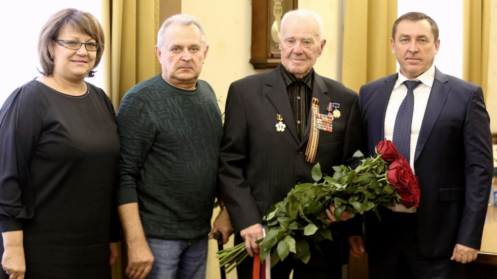 Юрий Гоцанюк встретился с ветераном Великой Отечественной войны, освобождавшего Крым