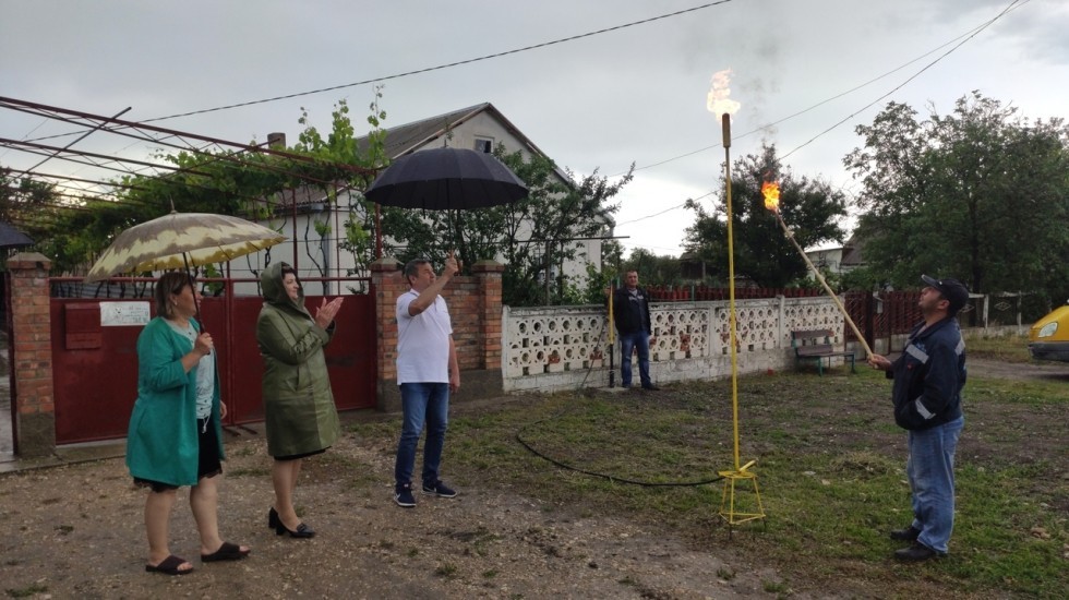 Минтопэнерго РК: Пуск природного газа состоялся в с. Ореховка Кировского района