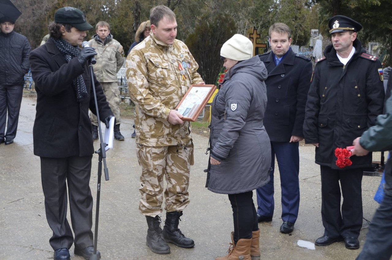 Фото траурной церемонии захоронения останков 35 бойцов Крымского фронта #6167