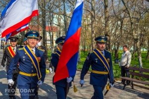 Митинг в День освобождения Феодосии от фашистских захватчиков #8220