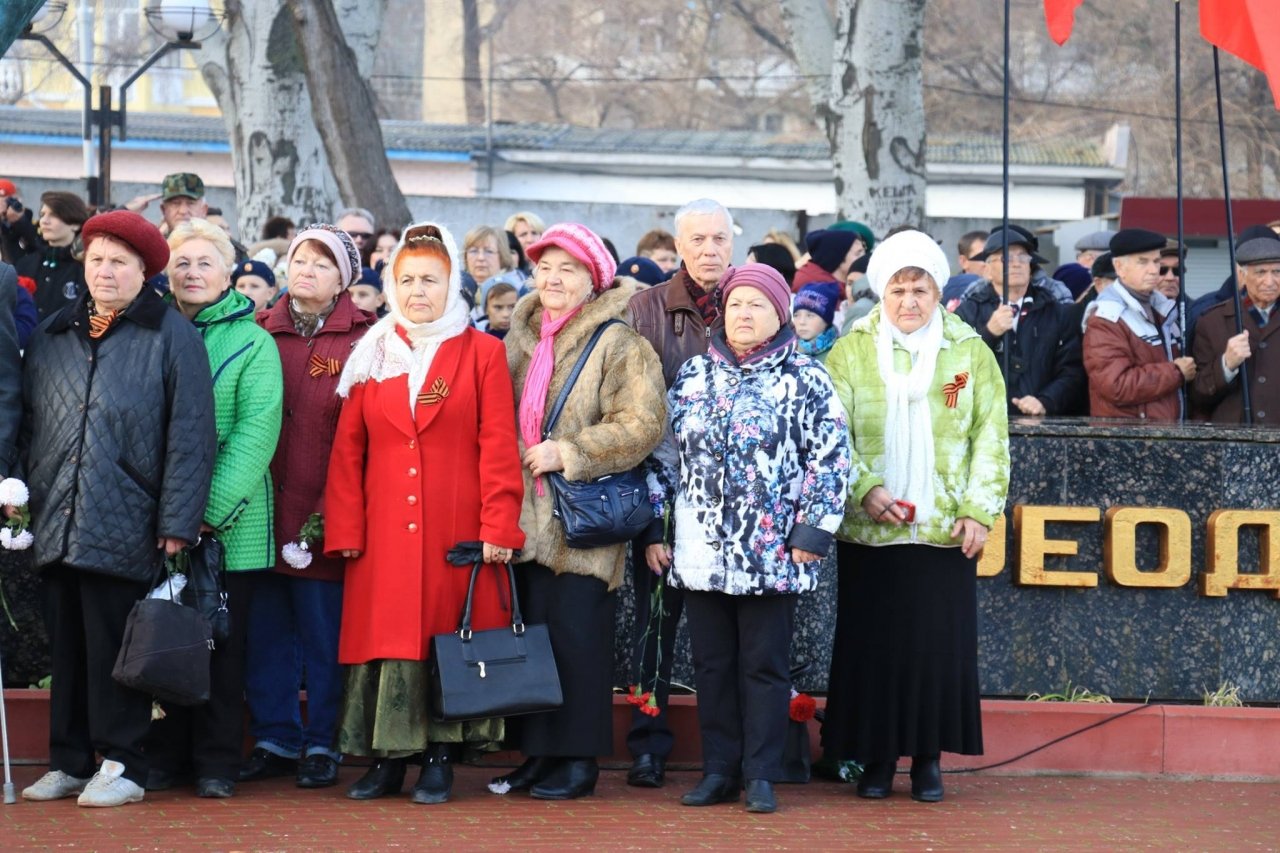 Фото митинга в память о Керченско-Феодосийском десанте #6474