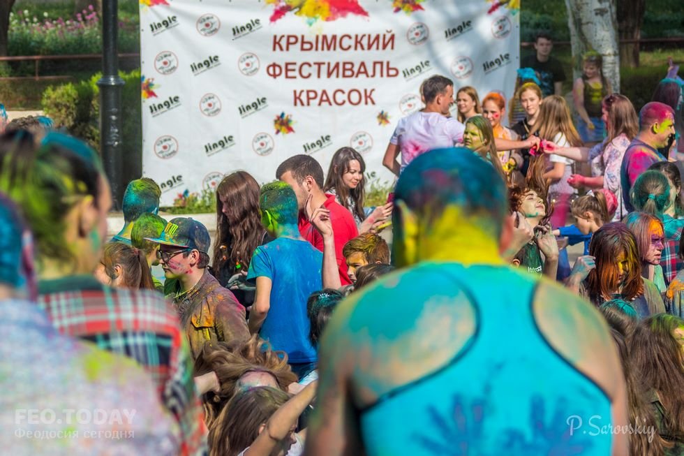 Фестиваль красок в Феодосии, май 2018 #11085