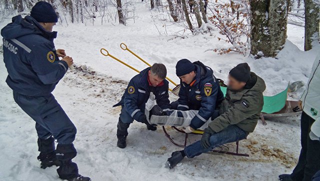 Неудачный досуг: отдых в горах Крыма завершился для туриста госпитализацией