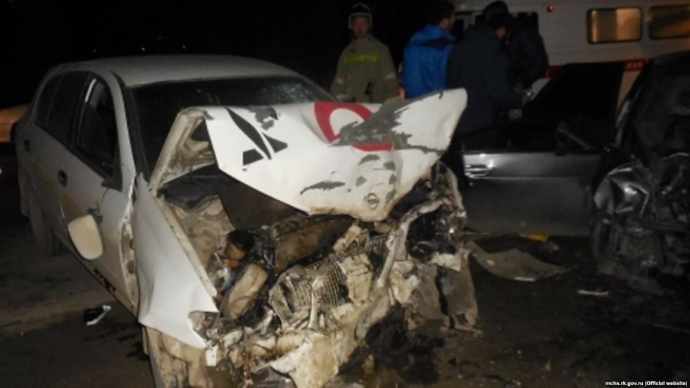 Четыре человека пострадали в результате ДТП в Кировском районе Крыма
