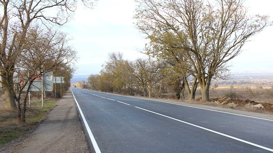 Минтранс РК: Отремонтирована дорога, соединяющая Керчь с курортным поселком Героевское