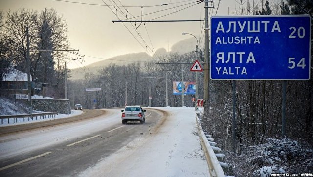 В Крыму рассказали о дорожной обстановке на перевалах полуострова