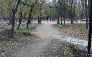 В Феодосии завершаются работы первого этапа реконструкции Комсомольского парка