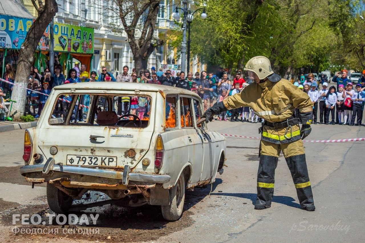 День пожарной охраны в Феодосии #8757